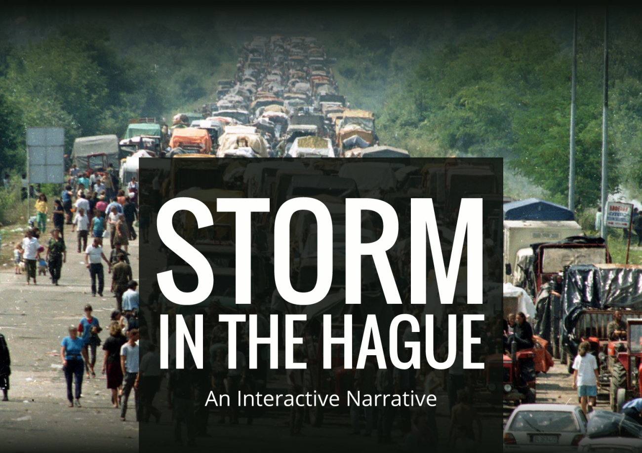 Interactive narrative: Storm in the Hague