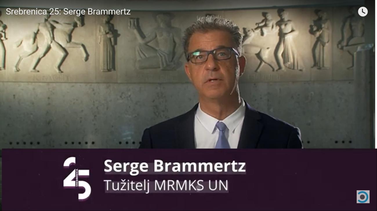 Serge Brammertz, Glavni tužitelj MRMKS