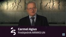 Predsednik MRMKS Carmel Agius